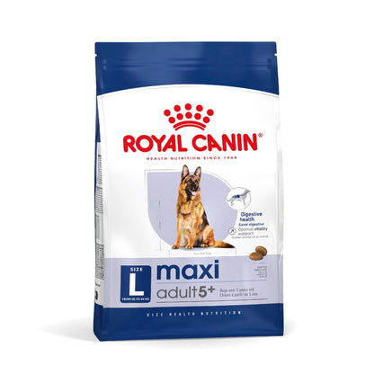 Royal Canin Dry Dog Food Maxi Large Breed Adult 5+ 15kg - Woonona Petfoods