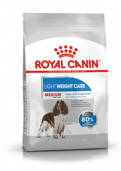 Royal Canin Dry Dog Food Medium Breed Light Weight Care - Woonona Petfood & Produce