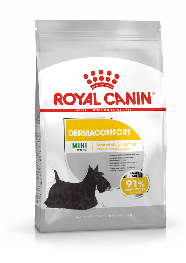 Royal Canin Dry Dog Food Mini Breed Dermacomfort 3kg - Woonona Petfood & Produce