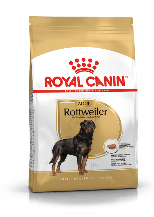 Royal Canin Dry Dog Food Rottweiler Adult 12kg - Woonona Petfood & Produce