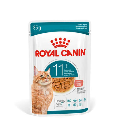 Royal Canin Wet Cat Food Ageing 11+ Chicken in Gravy 85g - Woonona Petfoods