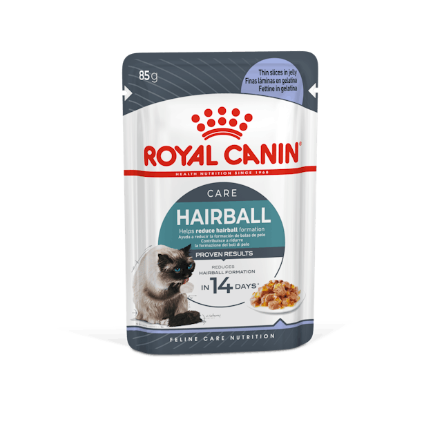 Royal Canin Wet Cat Food Hairball Care Jelly 12x85g - Woonona Petfood & Produce