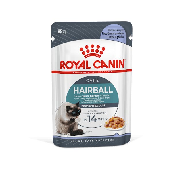 Royal Canin Wet Cat Food Hairball Care Jelly 85g - Woonona Petfood & Produce