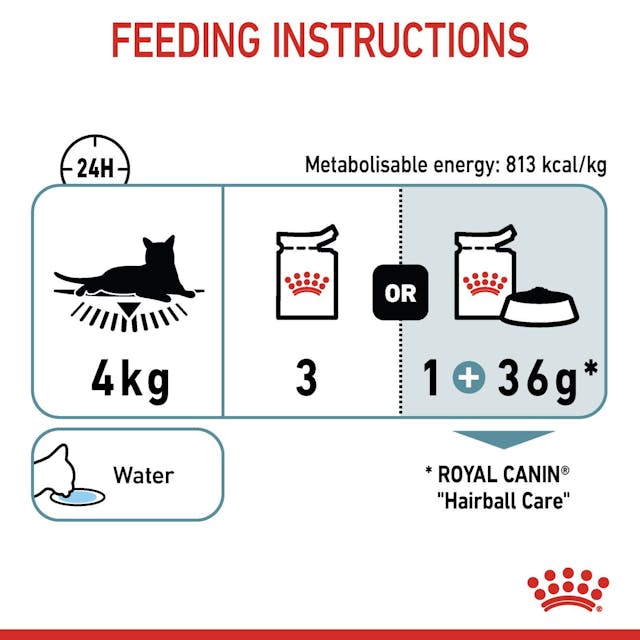 Royal Canin Wet Cat Food Hairball Care Jelly 85g - Woonona Petfood & Produce