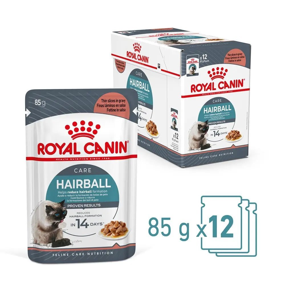 Royal Canin Wet Cat Food Hairball Gravy - Woonona Petfoods