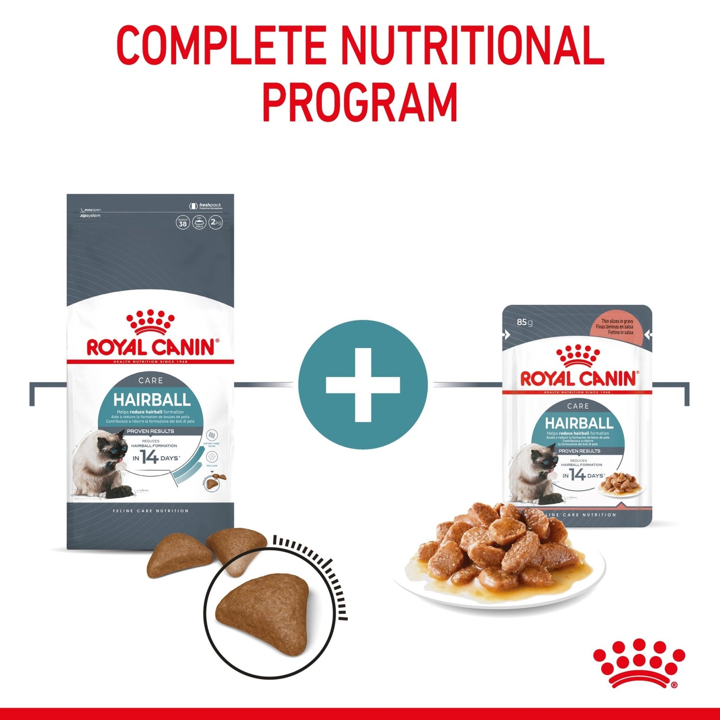 Royal Canin Wet Cat Food Hairball Gravy 85g - Woonona Petfoods