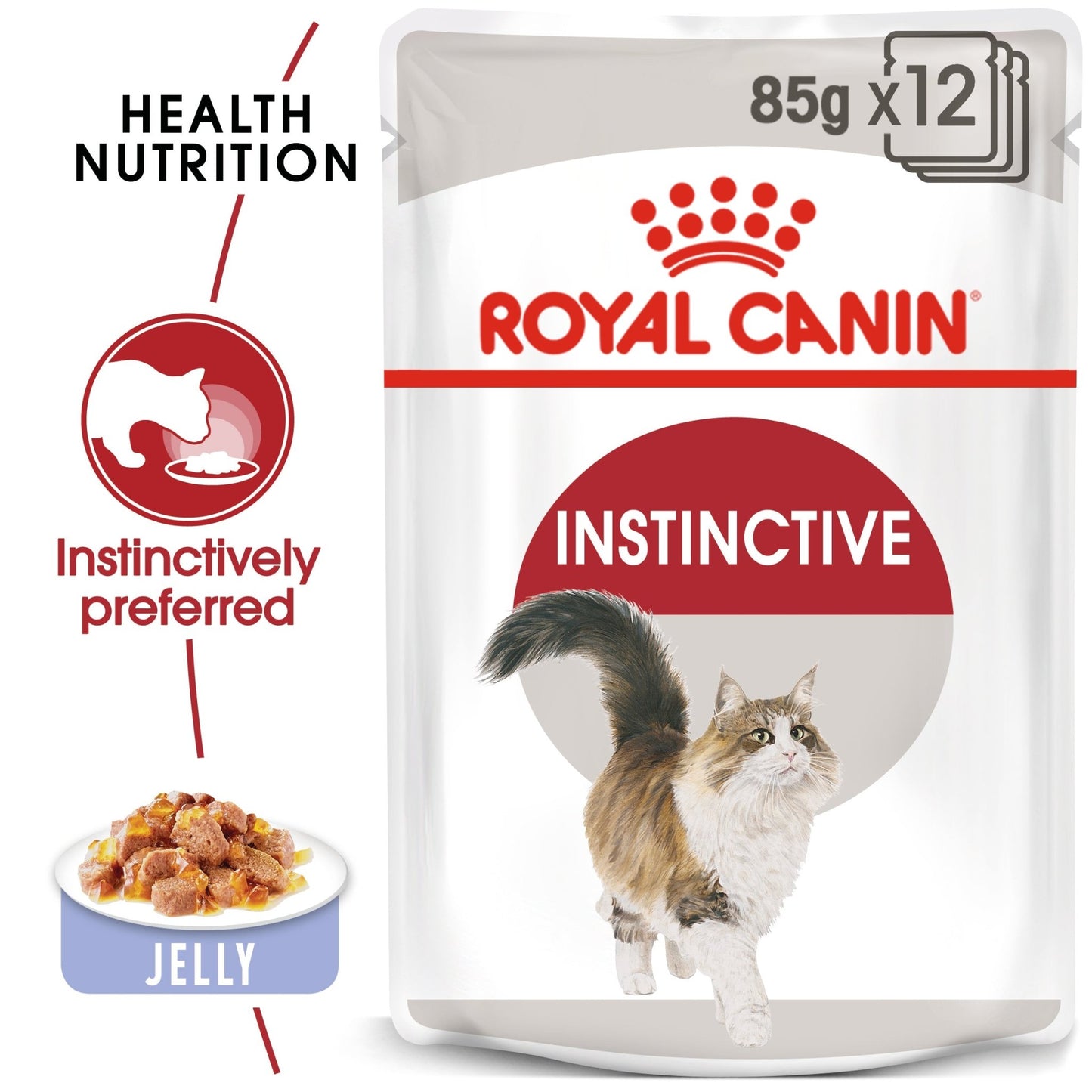 Royal Canin Wet Cat Food Instinctive Jelly 12x85g - Woonona Petfoods