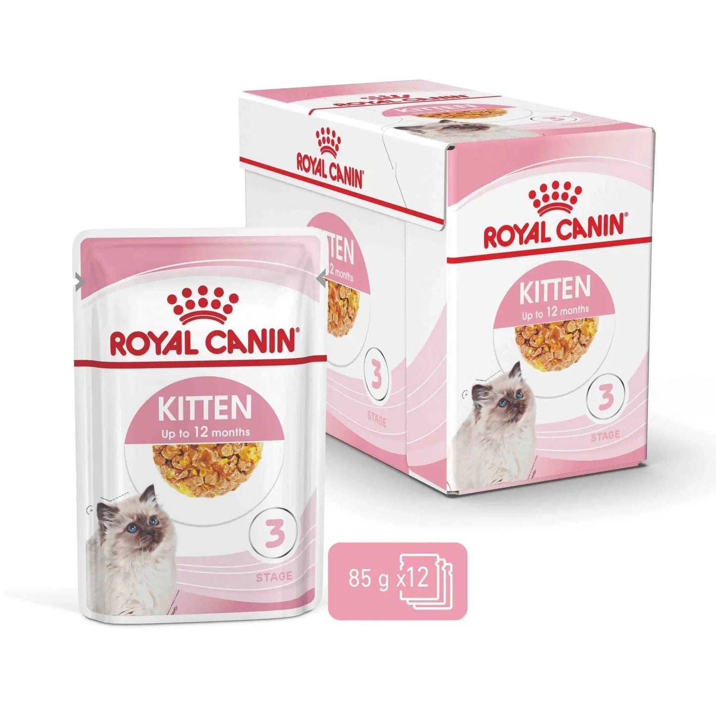 Royal Canin Wet Cat Food Kitten Jelly - Woonona Petfoods