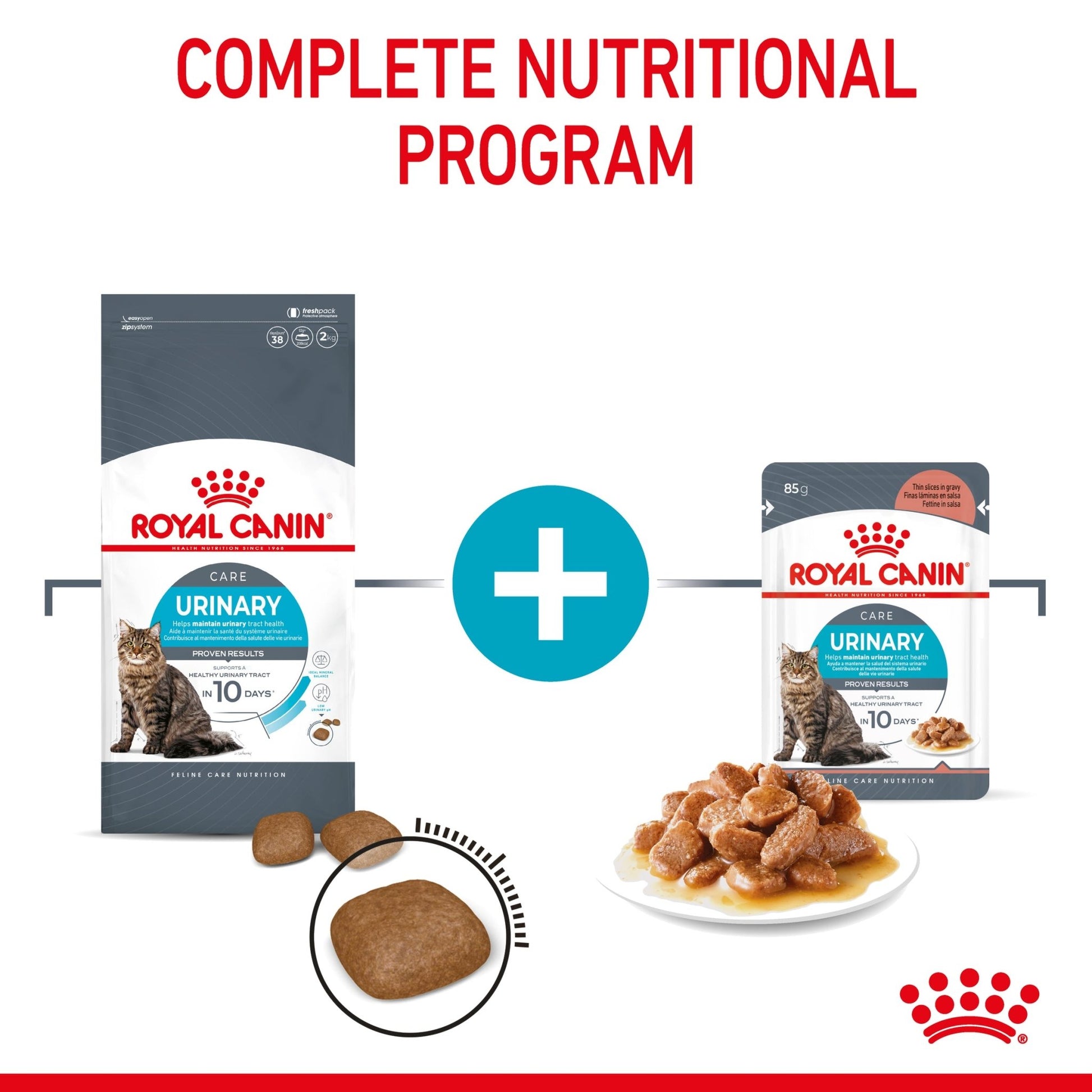 Royal Canin Wet Cat Food Urinary Care Gravy 85g - Woonona Petfoods