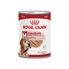 Royal Canin Wet Dog Food Medium Ageing Loaf Cans 12x410g - Woonona Petfoods
