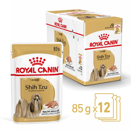 Royal Canin Wet Dog Food Shih Tzu Loaf 12x85g - Woonona Petfoods