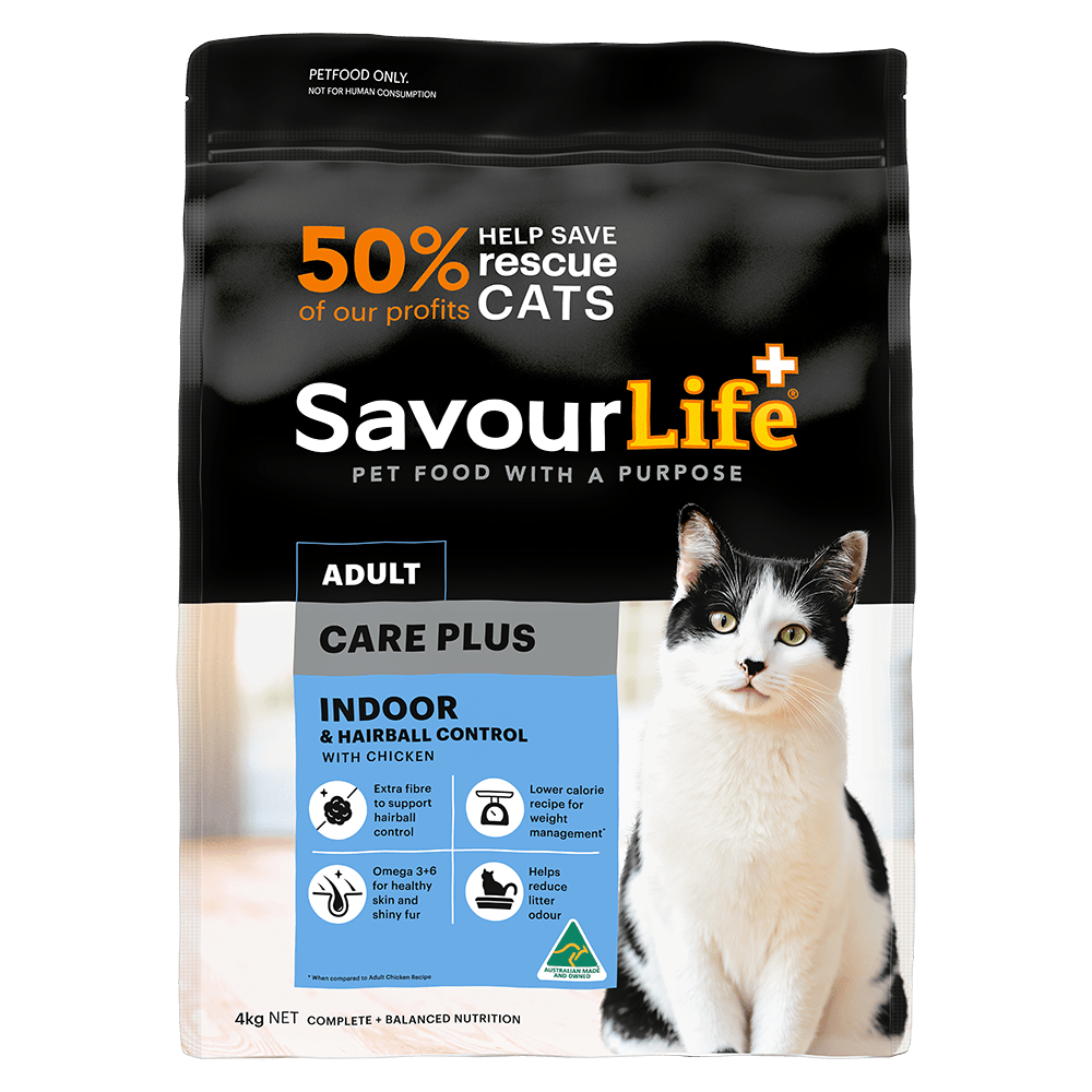 SavourLife Dry Cat Food Adult Care Plus Indoor Hairball - Woonona Petfoods