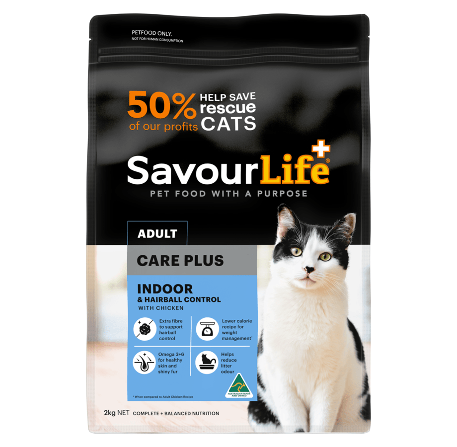 SavourLife Dry Cat Food Adult Care Plus Indoor Hairball - Woonona Petfoods