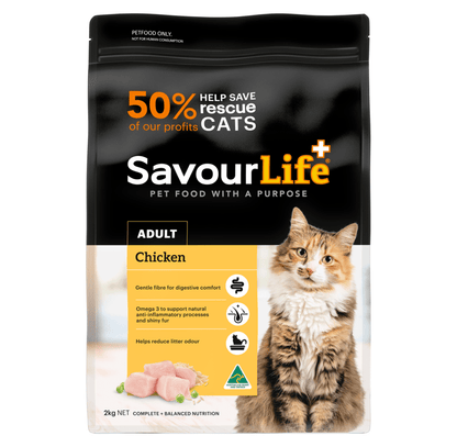 SavourLife Dry Cat Food Adult Chicken - Woonona Petfoods