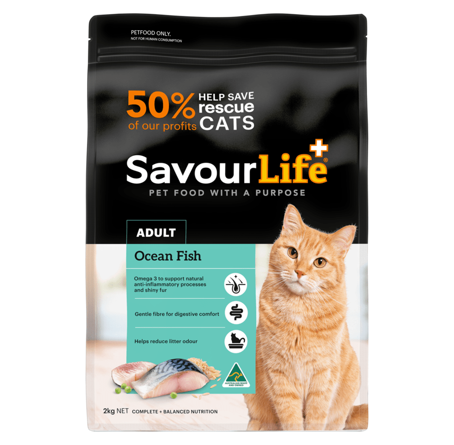 SavourLife Dry Cat Food Adult Ocean Fish - Woonona Petfoods