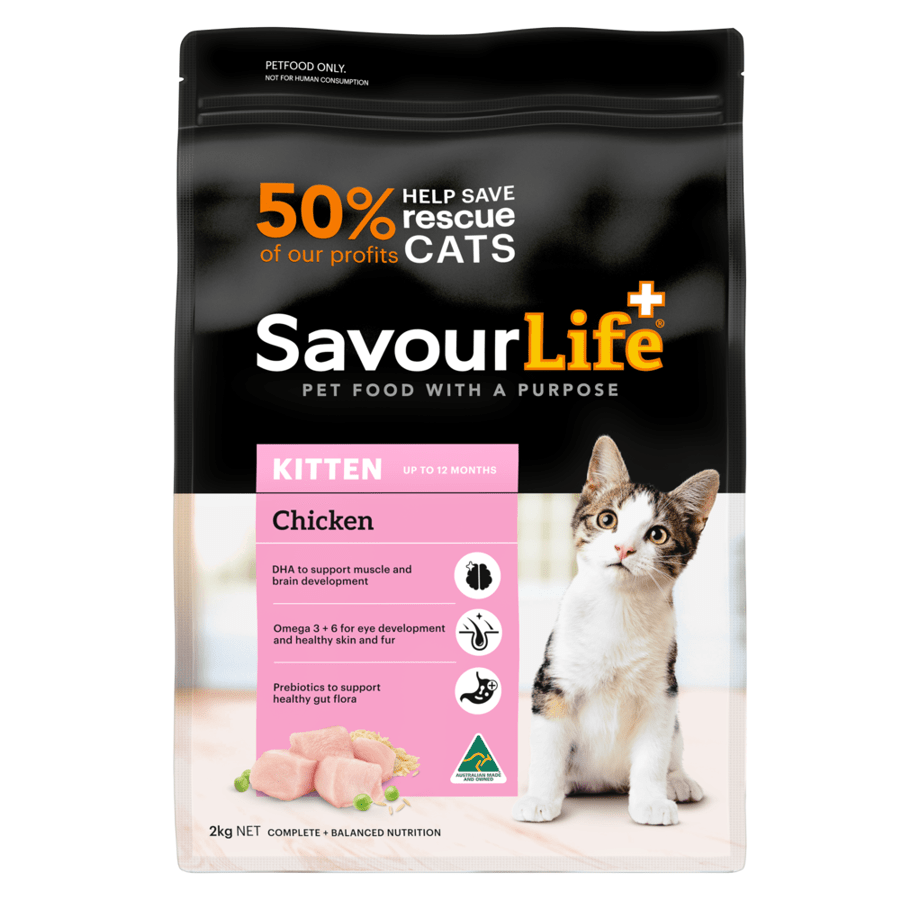 SavourLife Dry Cat Food Kitten Chicken - Woonona Petfoods