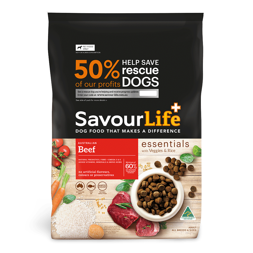 SavourLife Essentials Dog Adult Beef and Veggies - Woonona Petfoods