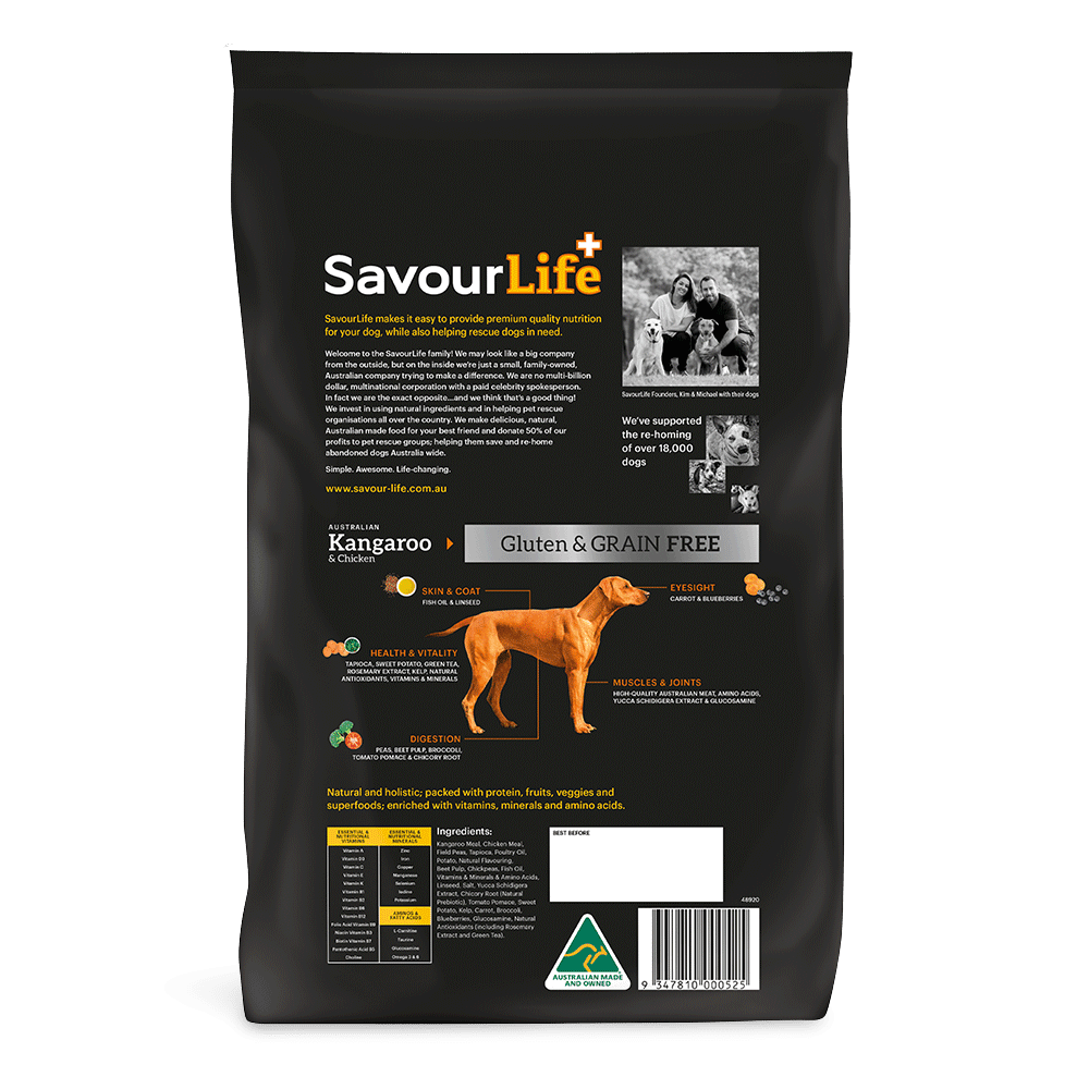 SavourLife Grain Free Adult Kangaroo - Woonona Petfoods