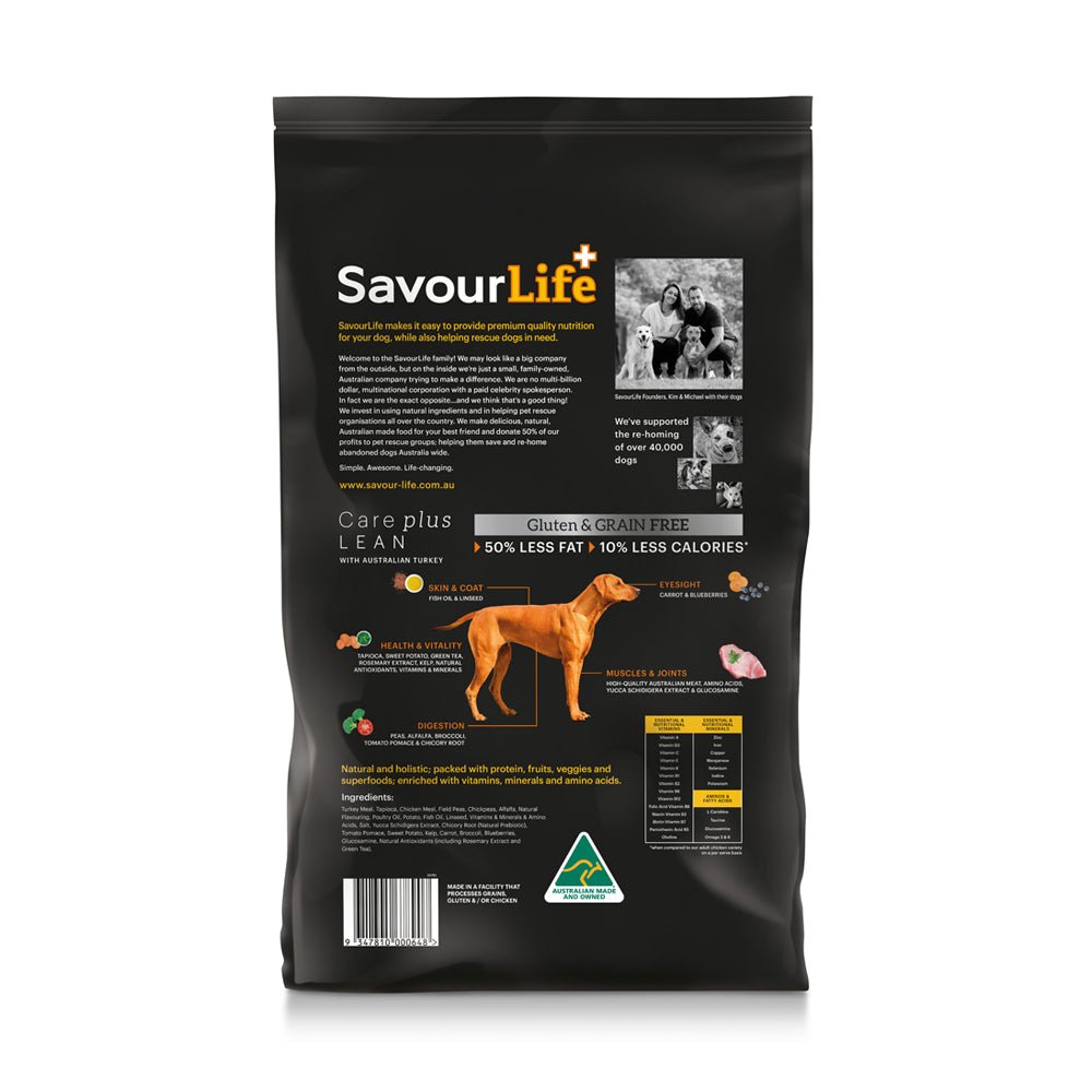 SavourLife Grain Free Adult Lean Turkey - Woonona Petfoods