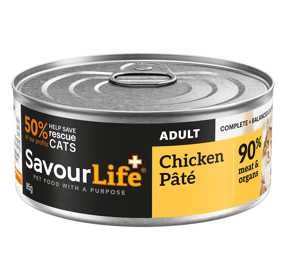 SavourLife Wet Cat Food Adult Chicken Pate - Woonona Petfoods