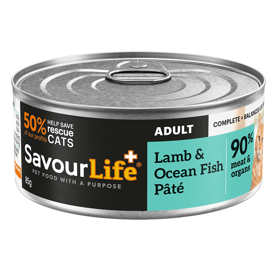 SavourLife Wet Cat Food Lamb and Ocean Fish Pate - Woonona Petfoods