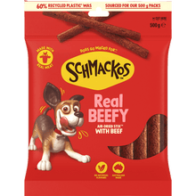 Schmackos Stix 500g Beef - Woonona Petfoods