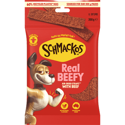 Schmackos Strapz 200g Beef