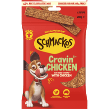 Schmackos Strapz 200g Chicken - Woonona Petfoods