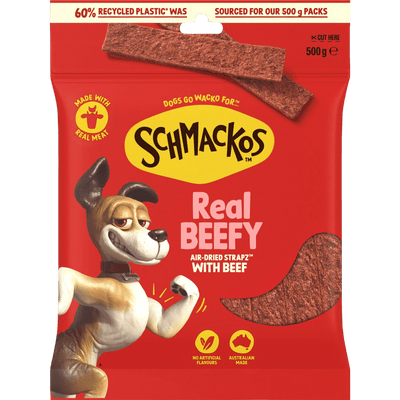 Schmackos Strapz 500g Beef