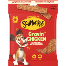 Schmackos Strapz 500g Chicken - Woonona Petfoods