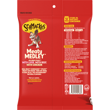Schmackos Strapz 500g Variety Pack - Woonona Petfoods