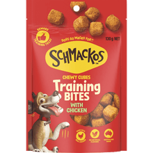 Schmackos Training Bites Chewy Chicken Beef 130g - Woonona Petfoods