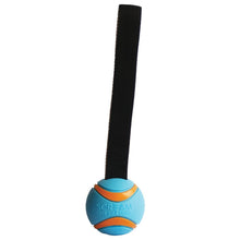 Scream ELITE BALL TUG Loud Blue & Orange - Large 24cm - Woonona Petfoods