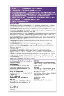 Simparica Trio 2.6kg - 5kg Dog Flea, Tick & Worm Chew 3 Pack - Woonona Petfoods