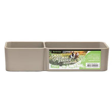 Small Animal Feeder Weighted Double Rectangular 750ml - Woonona Petfoods