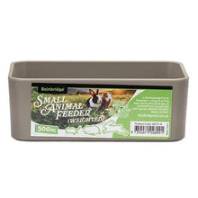 Small Animal Feeder Weighted Rectangular 500ml - Woonona Petfoods
