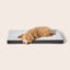 Snooza Orthobed Plush Grey - Woonona Petfoods