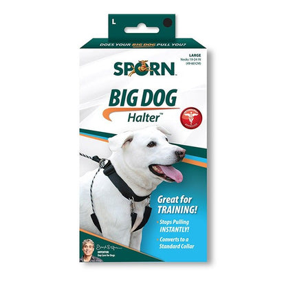 Sporn Big Dog Halter Black - Woonona Petfoods
