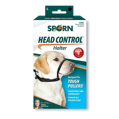 Sporn Head Halter Black - Woonona Petfoods