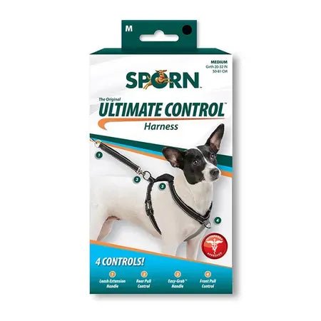Sporn Ultimate Control Harness Black - Woonona Petfoods
