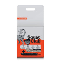 Squat Club Deep Clean Eco Charcoal Cat Litter - Woonona Petfoods