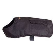 Styx Mill Oilskin Dog Coat Brown Lined - Woonona Petfoods