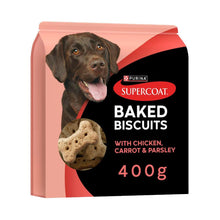 Supercoat Baked Biscuits Chicken,Carrot and Parsley 400g - Woonona Petfoods