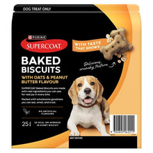 Supercoat Baked Biscuits Oats and Peanut Butter Flavour 400g - Woonona Petfoods