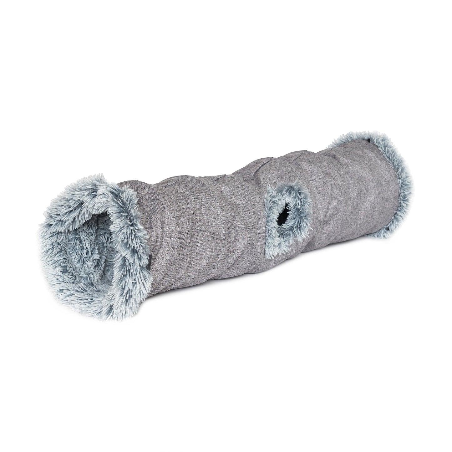 Superior Pet Bed Cat Tunnel Dove Grey - Woonona Petfood & Produce