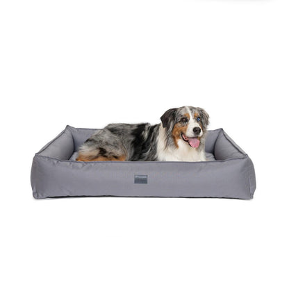 Superior Pet Bed Dog Lounger Ripstop Steel Grey - Woonona Petfoods