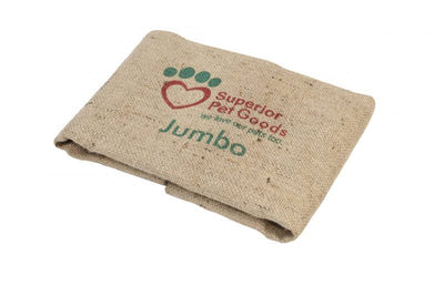 Superior Pet Bed Hessian Fitted Cover Velcro Straps