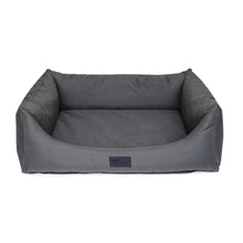 Superior Pet Bed High Side Hideout Ortho Dog Bed Jungle Grey - Woonona Petfoods
