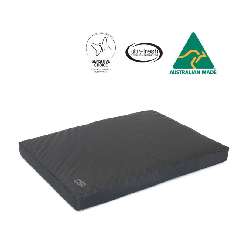 Superior Pet Bed Ortho Dog Mat Ripstop Jungle Grey Medium - Woonona Petfood & Produce