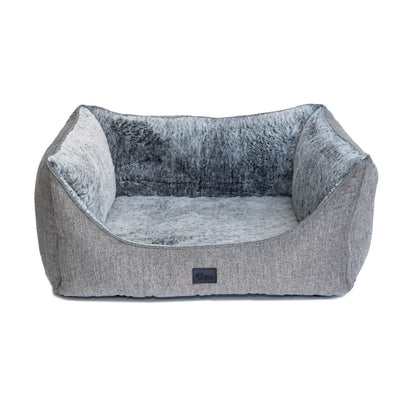Superior Pet High Side Hideout Ortho Dog Bed Artic Fur Large - Woonona Petfoods